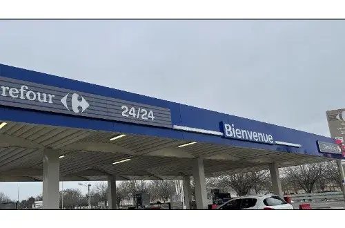 Station Service Carrefour  Saint Pol Sur Mer